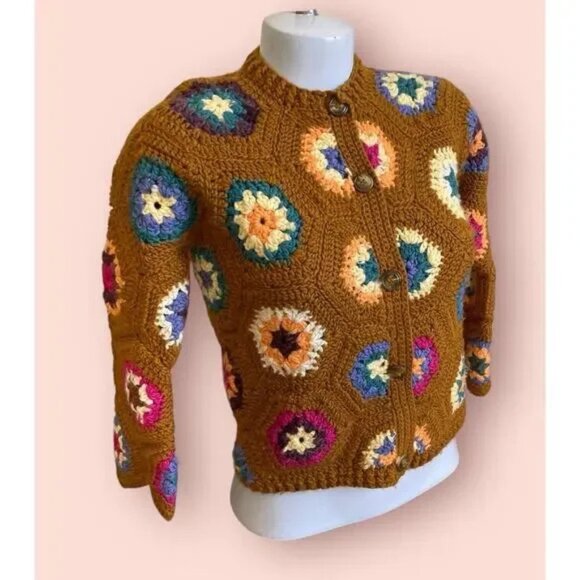 Tach Clothing Tabita Crochet Wool Cardigan - Picture 7 of 16